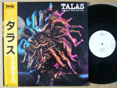 LP Record TALAS - Sink Your Teeth Into That K25P555PROMO Nexus Internati 1985 Japan Rock Used