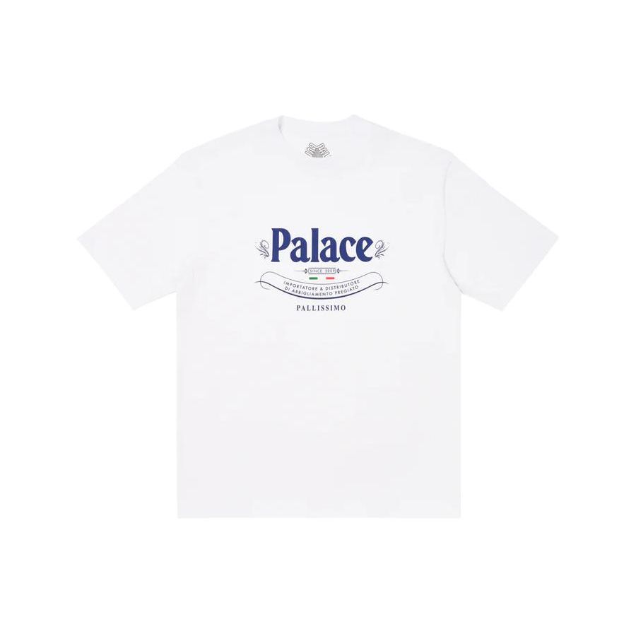 

Футболка Palace Pallissimo, белые топы унисекс P26TS063 L