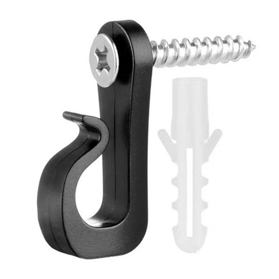 Christmas Light Hooks Plant Cabinet Ceiling Hook Stainless Steel Screw Hook for String Lights Garden Decor Keys