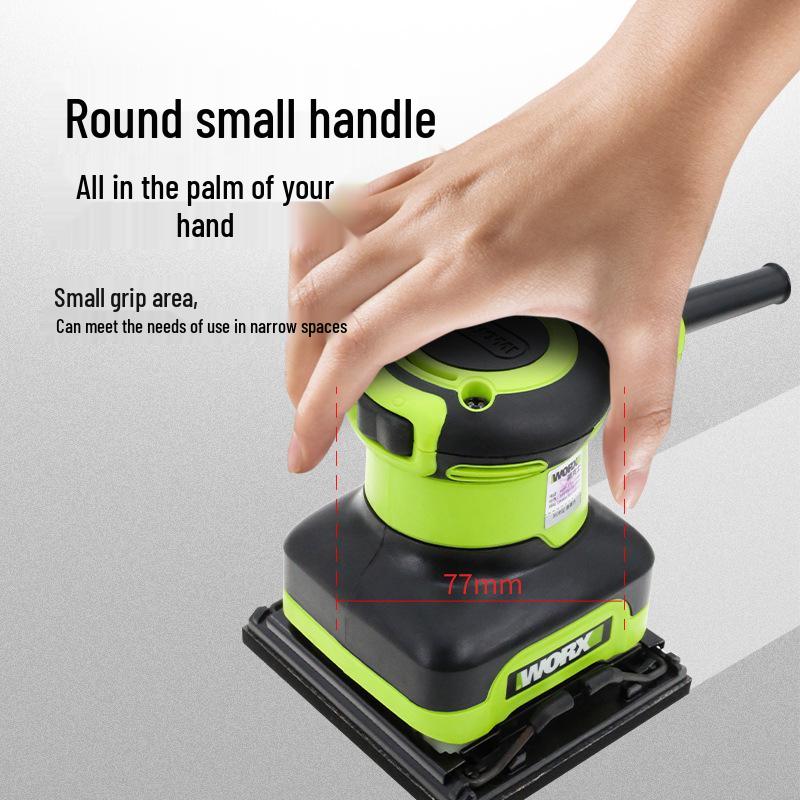 Wickes Industrial Sandpaper & Putty Grinding Machine WU646/639: Woodworking Electric Polishing Tool