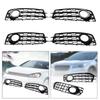 2Pieces Front Bumper Fog Light Grill Replacement Car Accessories 8P0807682Q