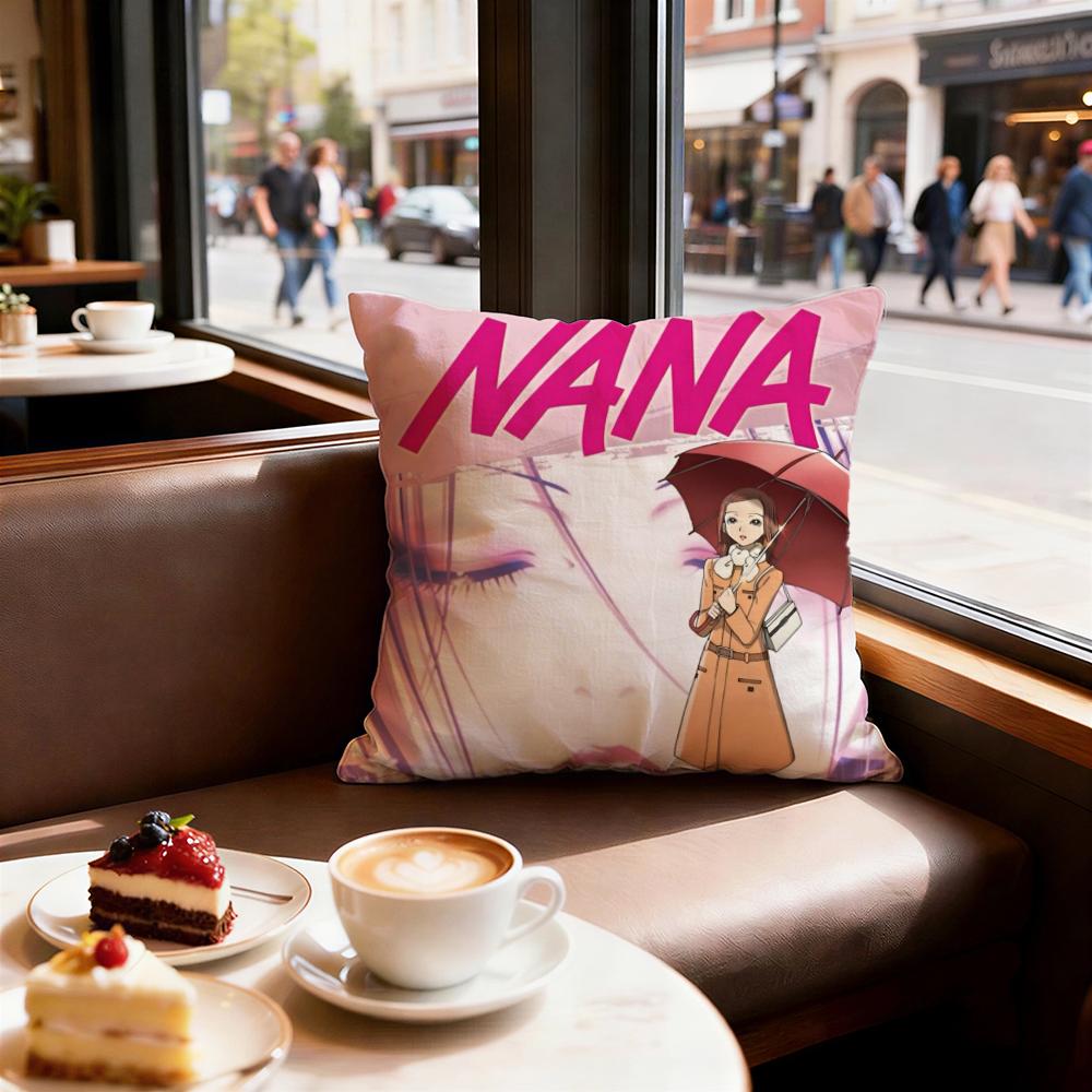 Anime NANA Cushion Cover Decorative Cushions Covers Cover Sofa X Pillow  Piece X X Pillowcase