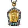 Ten Thousand Buddhas Rotating Dzi Bead Pendant: Guardian Deity, Year of Birth Buddha, God of Wealth, Thousand-Hand Guanyin Necklace