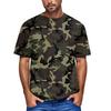 Men's Fashion Printed Round Neck Short Sleeve T-Shirt
