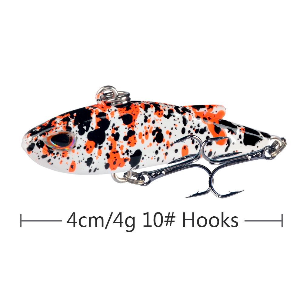 

Металлическая приманка Mini VIB для ловли на дальние дистанции, 4 см/4 г.