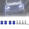 RC Extension Wheel Hex Hub Driver Adapter Fit for D90 AX10 CC01 SCX10 F350Blue