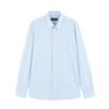 YOUNGOR Men's Breathable Wrinkle-Resistant Long-Sleeve Shirt