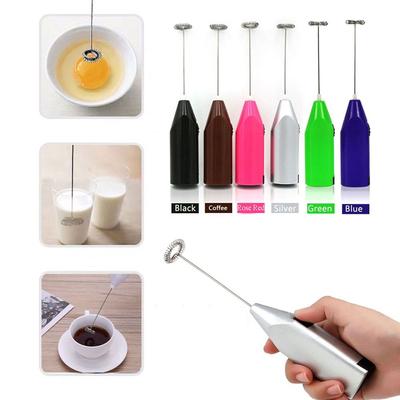 Home Kitchen Foamer Stainless Steel Coffee Stirrer Egg Beater Cake Blender Electric Milk Frother