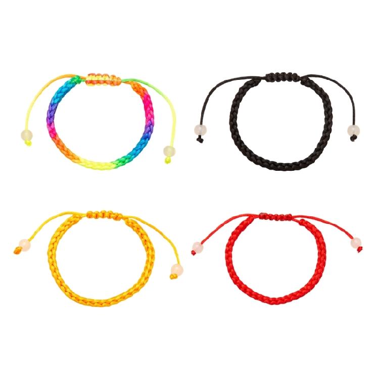 Customizable Thread Handwoven Bracelet Featuring Cultural Symbolism and Comfortable All Day Wear