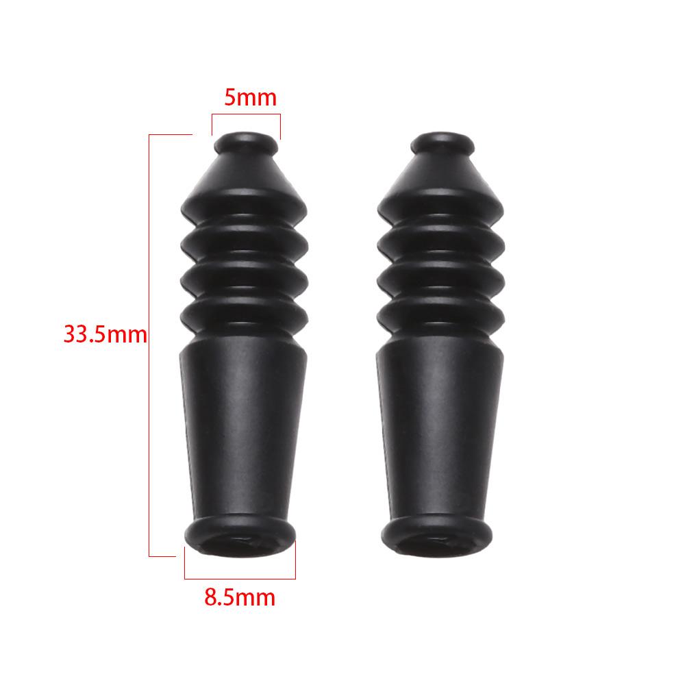 8 zestawów V hamulec makaron przewodnik po kablach Bend Tube rękawy rurowe Protector wąż hamulcowy makaron części rowerowe do roweru górskiego MTB