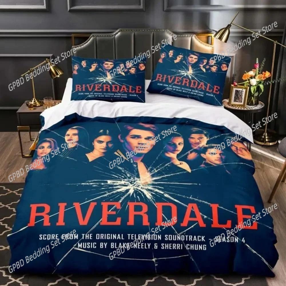 New Movie Riverdale Bedding Set For Bedroom Soft Modern Bedspreads Comefortable Kids Duvet Cover Quilt Cover And Pillowcase