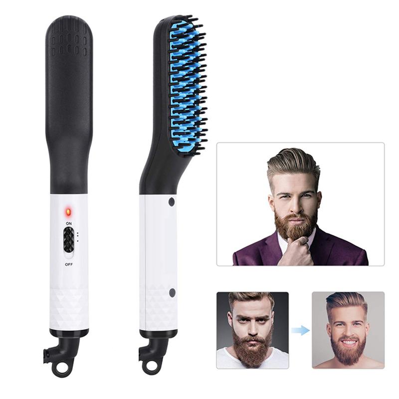Electric Hair Comb Beard Brush Hair Straightener for Home Use Best Hair Straightening Straightener Brush