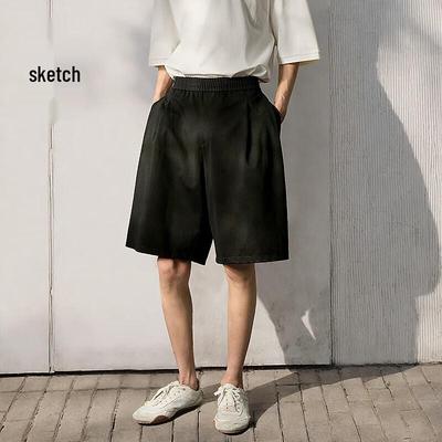 CROQUIS Men's Casual Loose Straight-Leg Shorts
