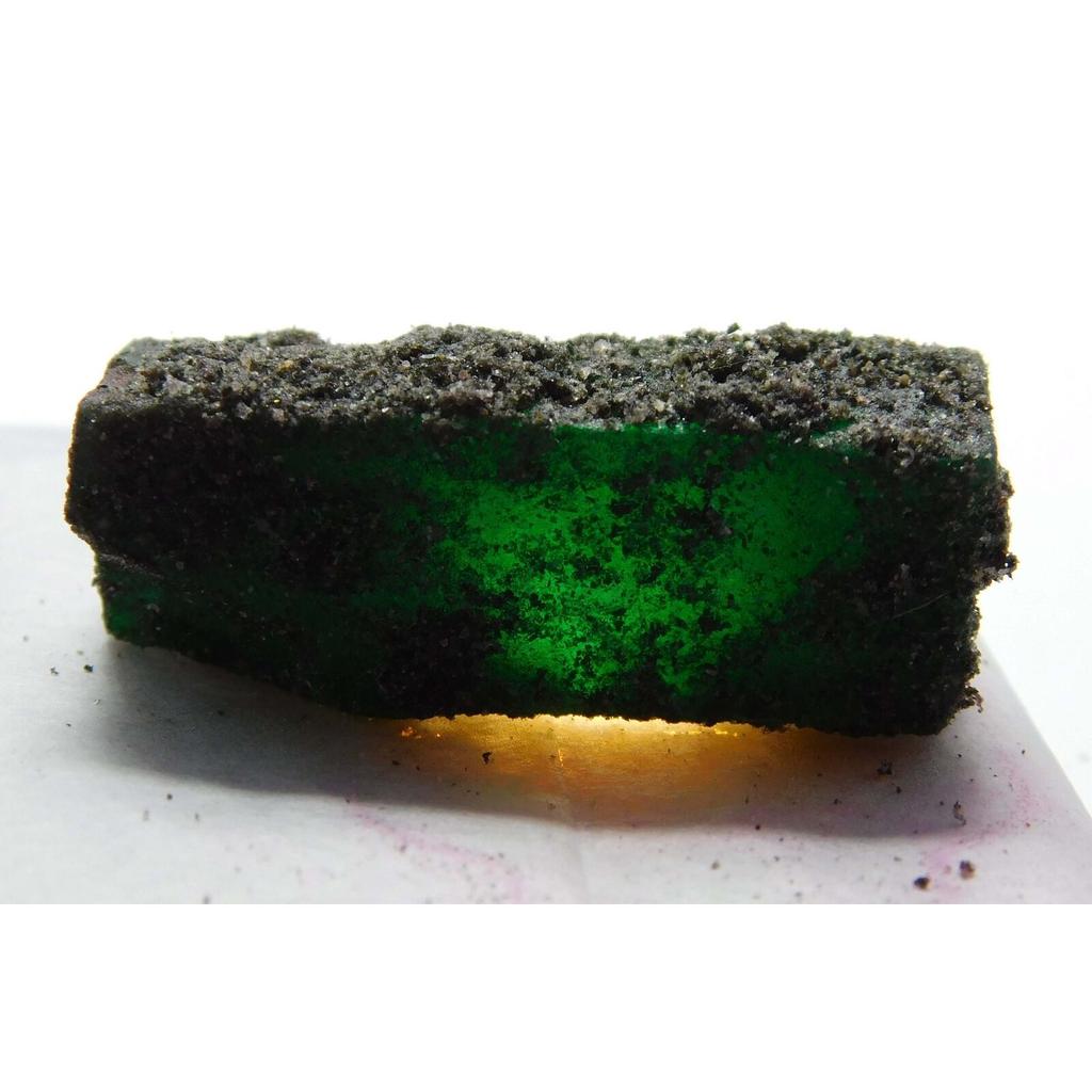 Natural Green Emerald Loose Gemstone 181 ct Uncut Rough for Lapidary and Gem Collections