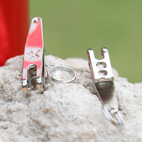 Pocket Bag Suspension Clip with Keychain Stainless Steel Waist Belt Hanging Clip Multi-Purpose Key Buckles for EDC Gear Knives Keys Tactical Equipment