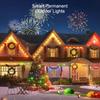 200/300ft Permanent Outdoor LED Eaves Light Smart RGB String Lights Waterproof Lighting for House DIY Scene Holiday Decoration