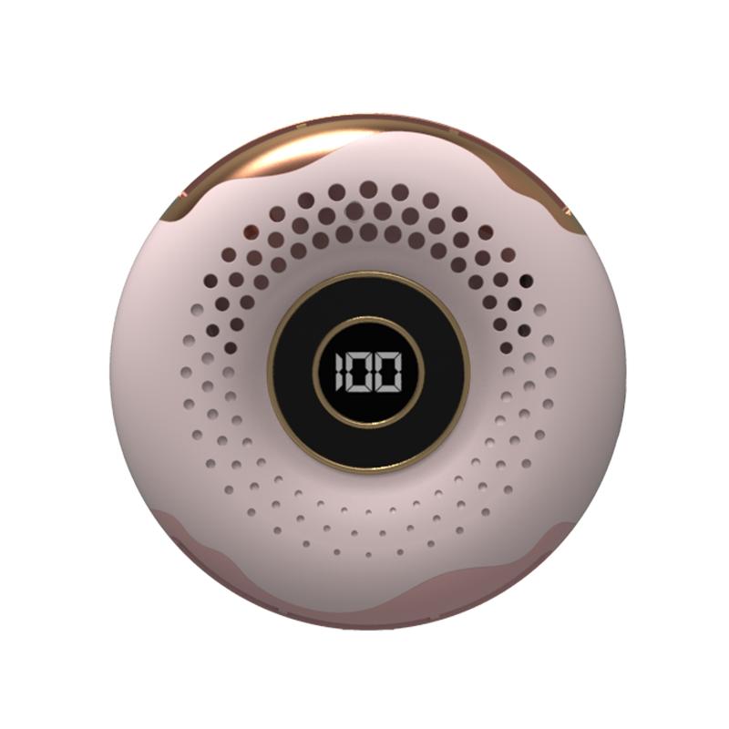 

2024 Новый симпатичный портативный кондиционер мини-вентилятор портативный вентилятор карманный воздушный охладитель носимый шейный вентилятор со светодиодным цифровым дисплеем розовый