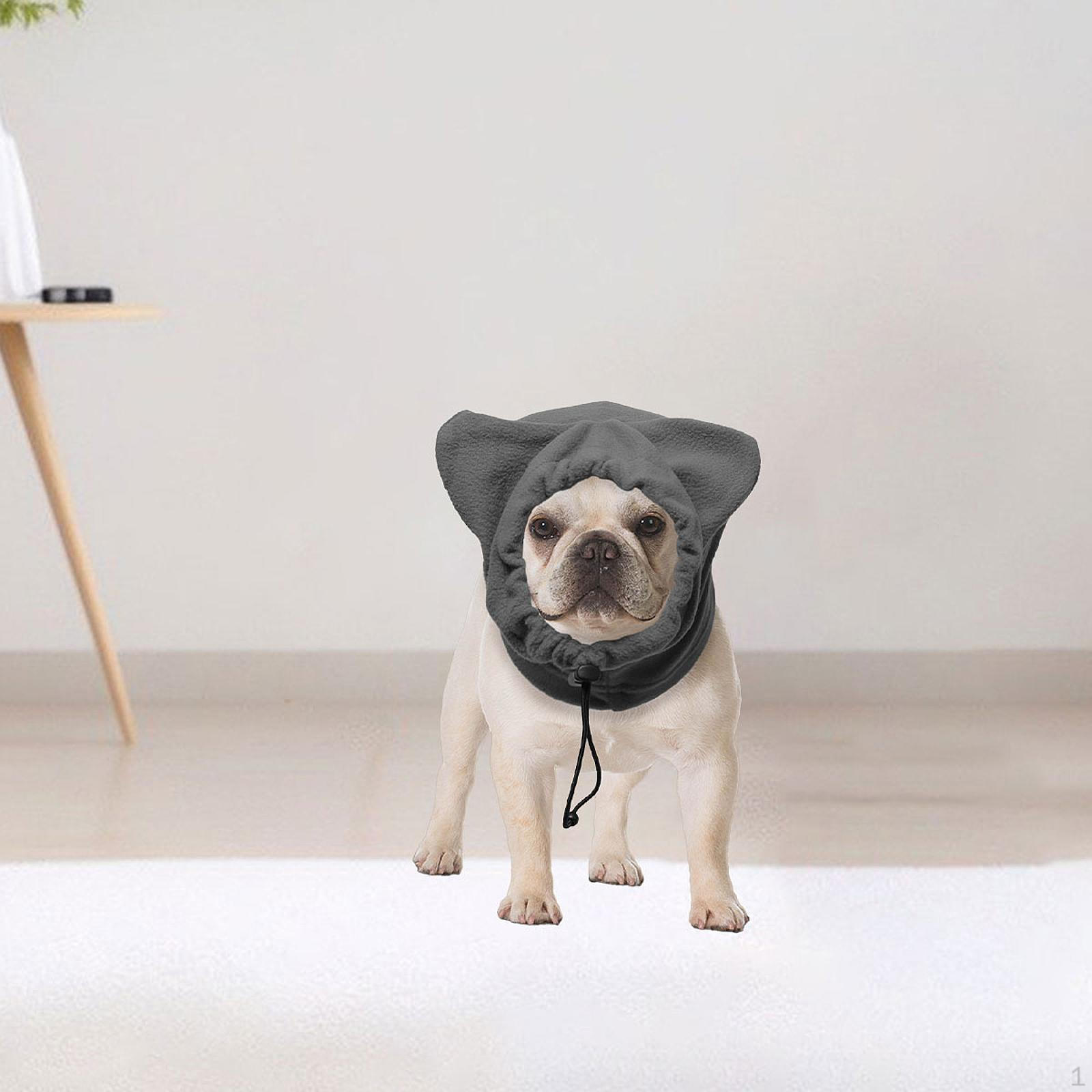 

Регулируемая шапка для собак с наушниками для защиты от холодной погоды и комфорта S