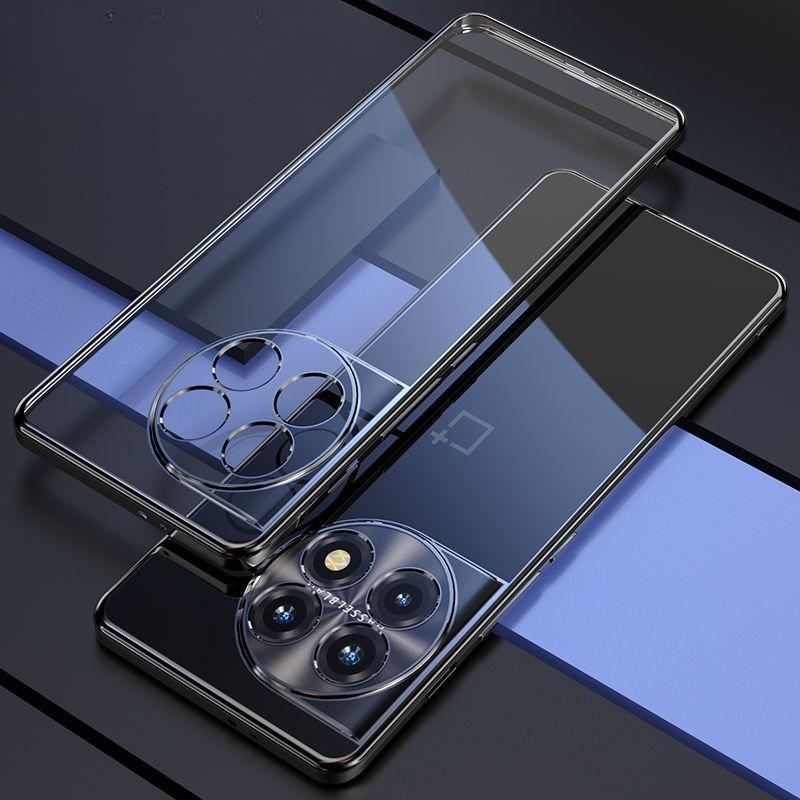 For OnePlus Ace 3 Pro Electroplating Phone Case For One Plus 1+ Ace3 Ace3Pro Lens All-inclusive Silicone Soft Shell Cover