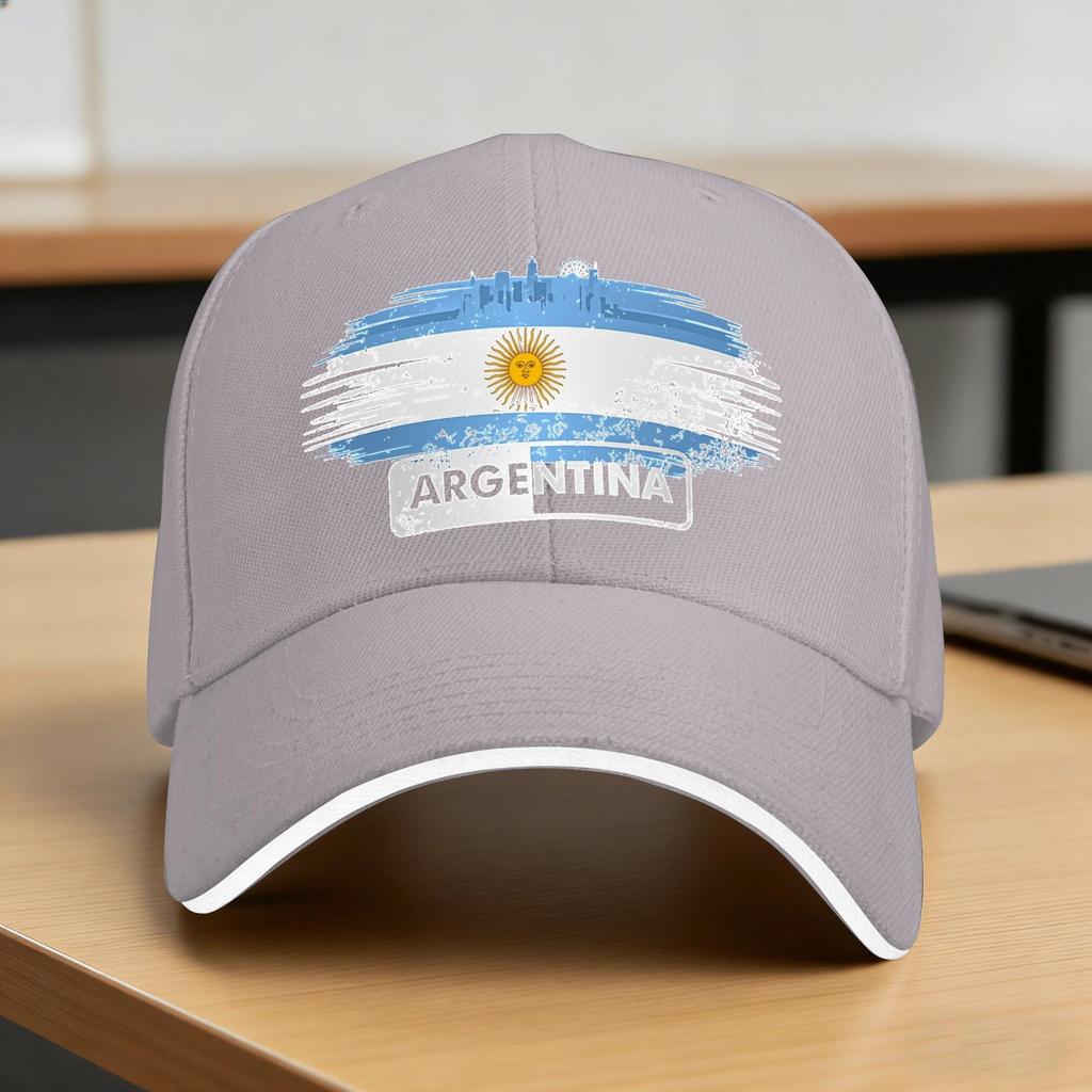 Argentina Flag Baseball Cap  Stylish Hip Hop Hats Summer Unisex Adult Kpop Rock Baseball Caps