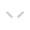 Paigeflynn [Silver 925] Bubble Du Linie Earrings