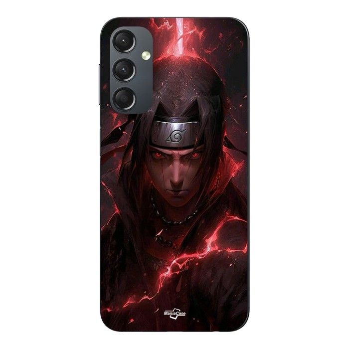 Coque Pour Samsung galaxy A24 Itachi Uchiwa anime 3D Fanart Maniacase
