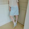 CEST MOIDEW Cest_Floral Jacquard Mini Skirt_Blue