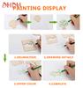 DHDH Baby Toys School Paint Tools Educational Coloring Book Paint Learning Coloring Board Drawing Board Wooden Drawing Toys