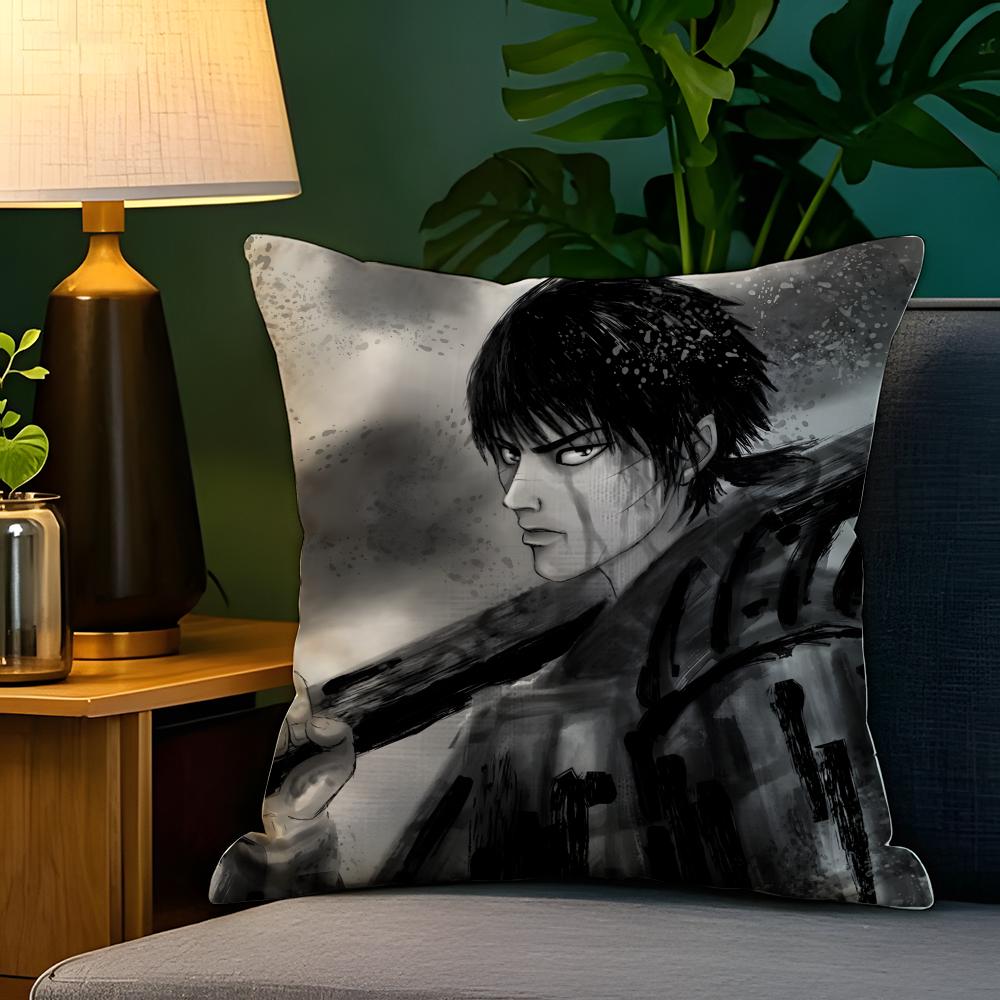 Comic Cartoon Kingdom K-Kingudamu 3 Pillow Case Natural Linen Pillow Case Double-Sided Decor Sofa Pillowcase Home Decor