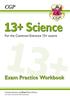 The 13+ Science Exam Practice Workbook for the Common Entrance Exams Book