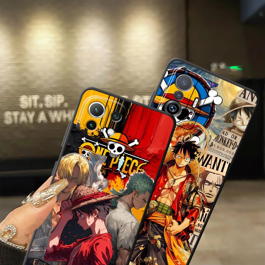 Case for Xiaomi Mi CC9Pro 10T 13 9T 11T 14 Pro 9 10 11 13 Lite Phone Cover Anime Luffy Zoro