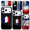 Capa Case for iPhone 17 Air 16 Pro Max 15 Plus 11 13 Mini 14 12 Back Phone Cover France Flag