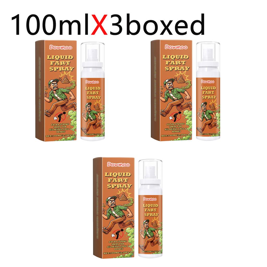 100ml Fart Spray – Plastic Bottled Fart Prank Spray, Party Supplies, Prank Trick Spray, Suitable for Adults and Kids, Non-Toxic