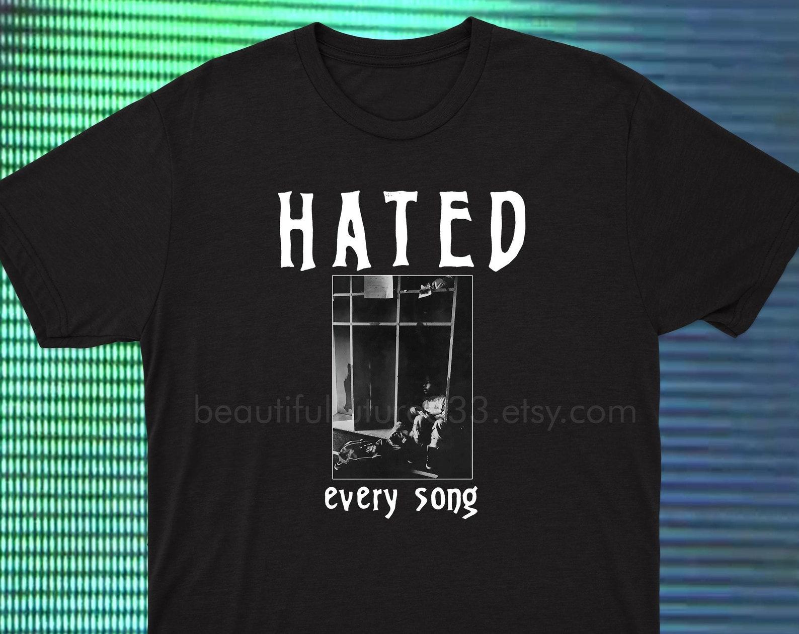 The Hated T shirt Emo Hardcore 3XL