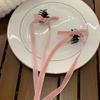 Velvets Bowknot Hair Clip Long Ribbon Hairpins Hair Accessories Hair Side Clips