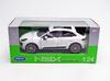 WELLY Porsche Macan Turbo White Diecast Miniature Car Finished Model 24047W WT 1/24 /