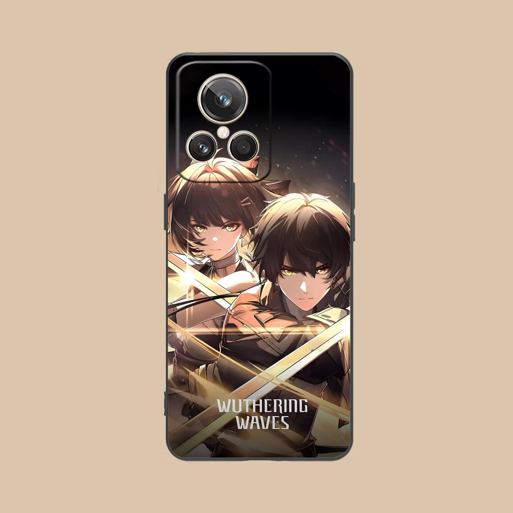 Wuthering Waves Rover Matte TPU Mobile Phone Case for Realme GT 8 Neo Pro C75 73 71 C67 65 C55 53 C35 31 C20 15 Colorful Cover