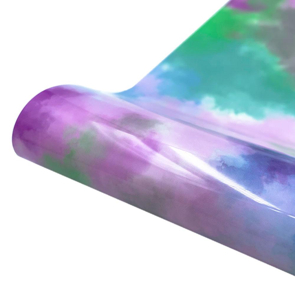 50cmx100cm Multicolor TPU Heat Transfer Vinyl Film Heat Press Machine Iron On Tshirts HTV Printing Roll DIY Clothing Hats Decor
