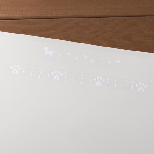 Kai Corporation Nyammy Cat Soft Sheet Cutting Board, Warm Gray, Made in Japan, DH2737