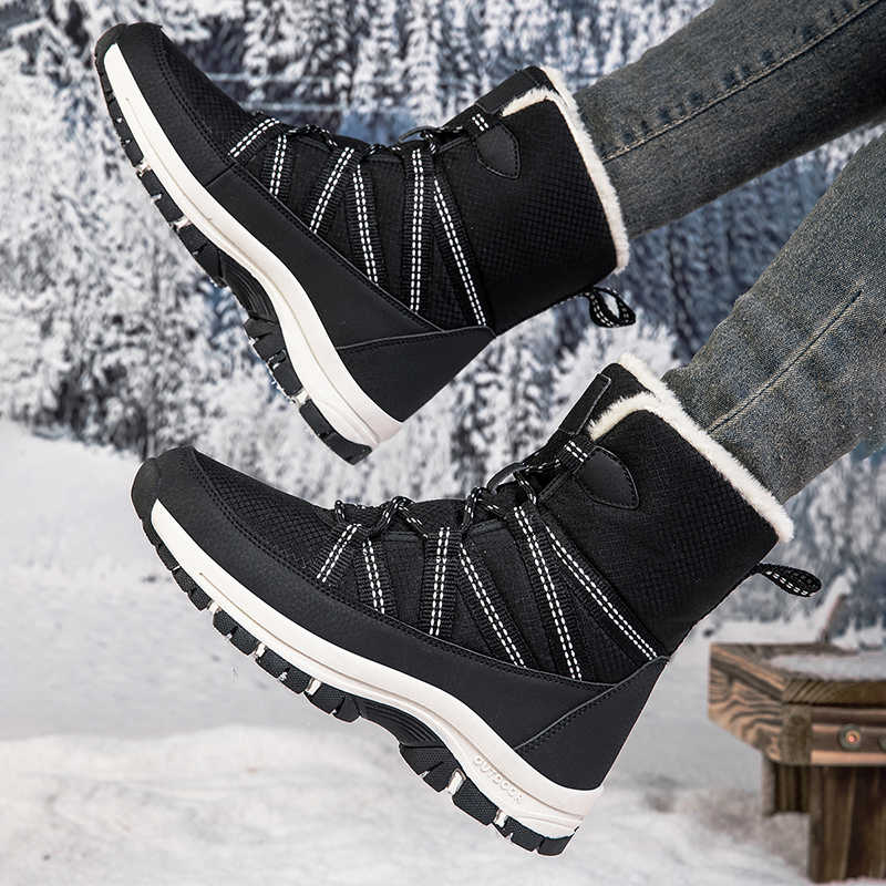 Fashion Very Warm High Sole Hike Up Outdoor Shoes Mining Women Hiking Shoes Boots For Woman Sneakers Sports Sneakeres Welcome Deal