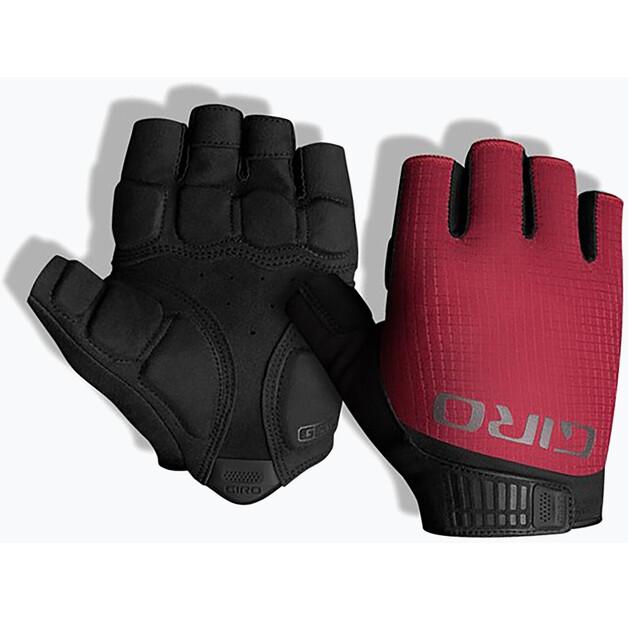 Велосипедные перчатки Giro Bravo II Gel (красные)