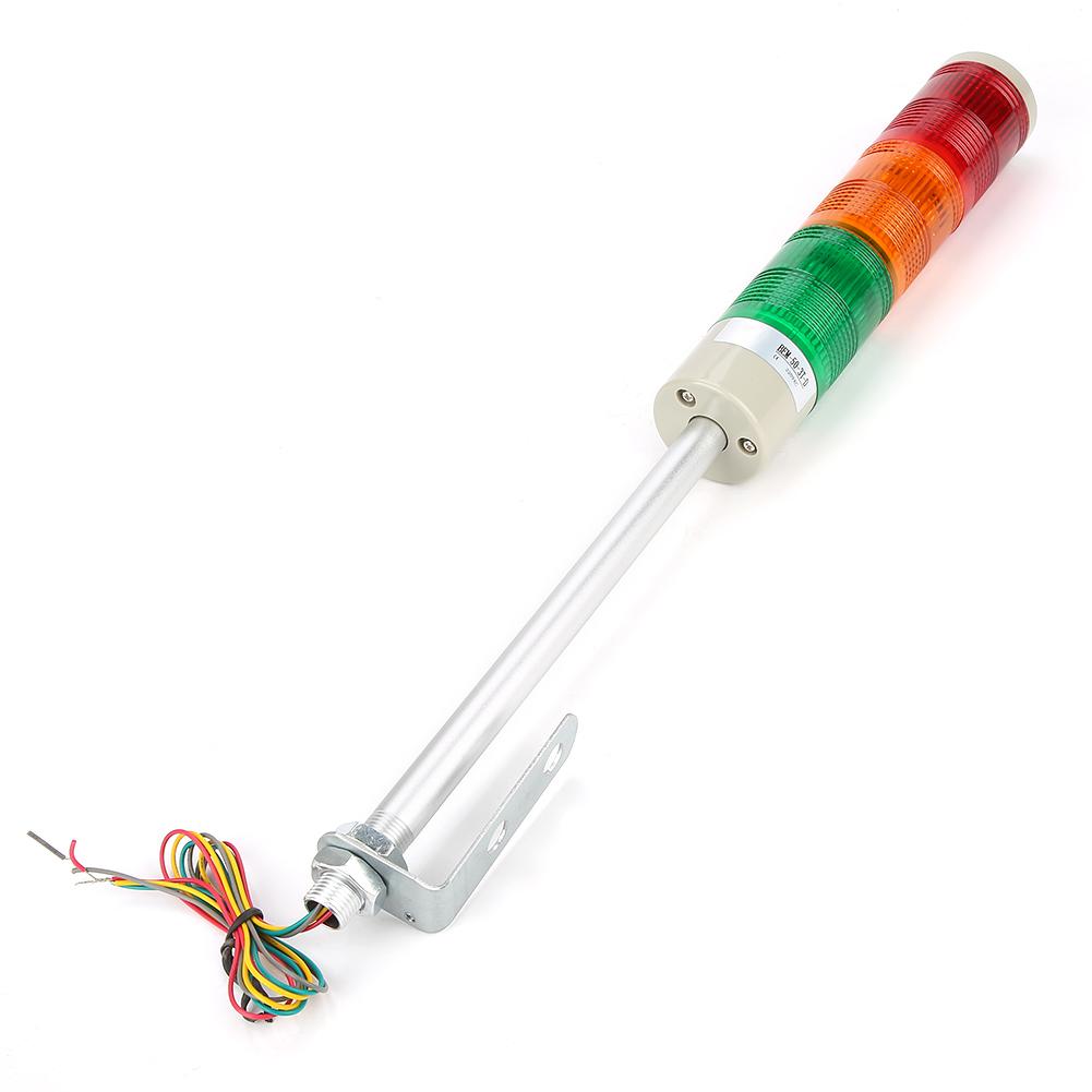 AC 220V Machine Warning Light LED Indicator Caution Signal Constant Light