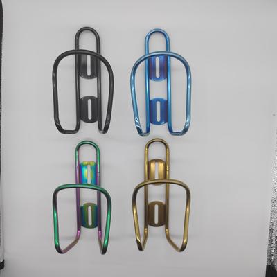 2 Stück Titan Ultraleicht Flaschenhalter mit kostenlosen M5 Ti Schrauben für Fahrradfahren
