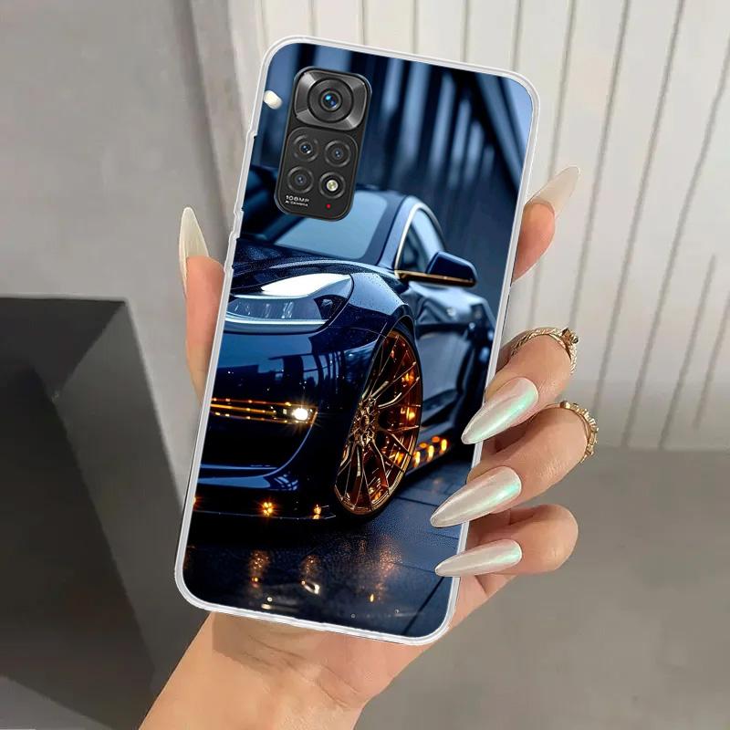 Electric Car M-Model S 3 Phone Case for Xiaomi Redmi Note 15 14 14S 13 12S 12 Pro 11S 11 Plus 11T 11E 10S Soft Funda Print Shell Redmi Note 15 Pro 4G