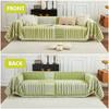Chenille Sofa Möbel Handtuch Doppelseitig Einfach zu Bedienen Stil Quaste Rand Couch Abdeckung Rutschfest Katzenkratzfest Camping Decke Sofa Abdeckung
