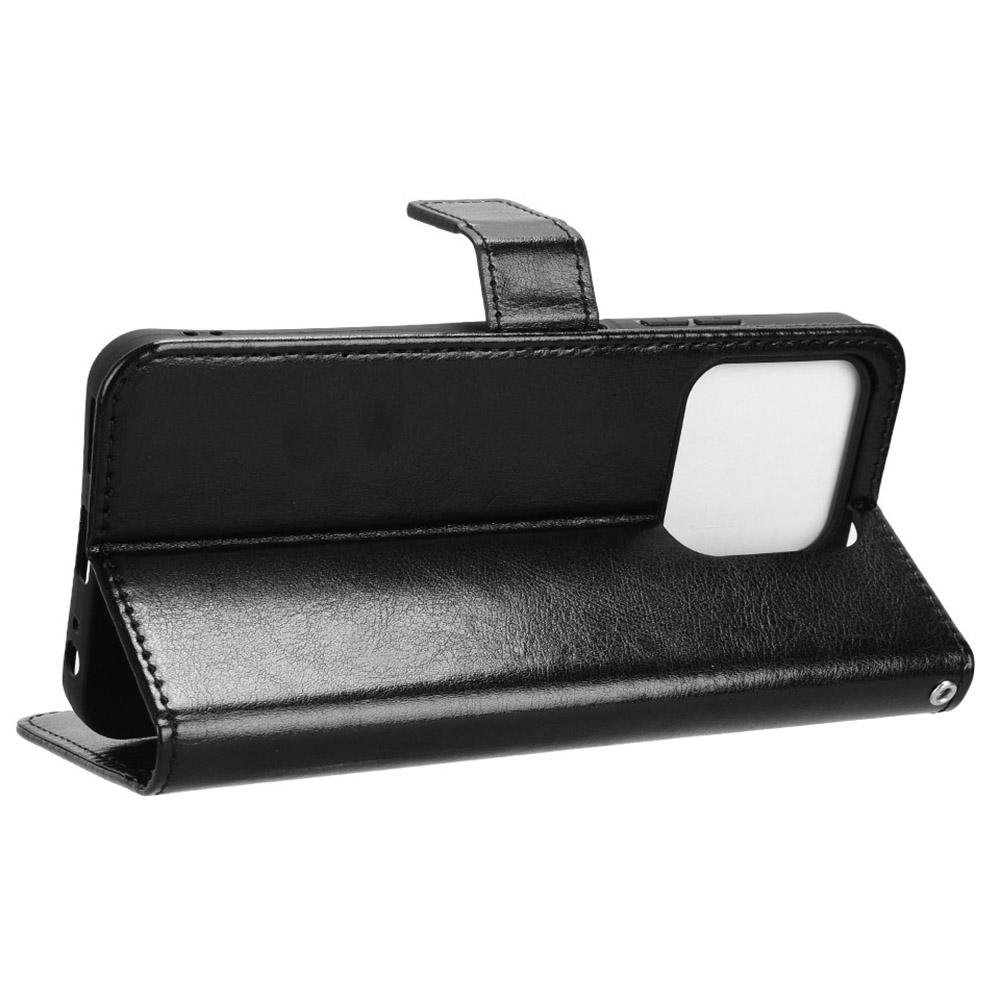 For ZTE Axon 60 Lite/Blade V60 Vita Wallet Case Crazy Horse Texture Leather Stand Phone Cover