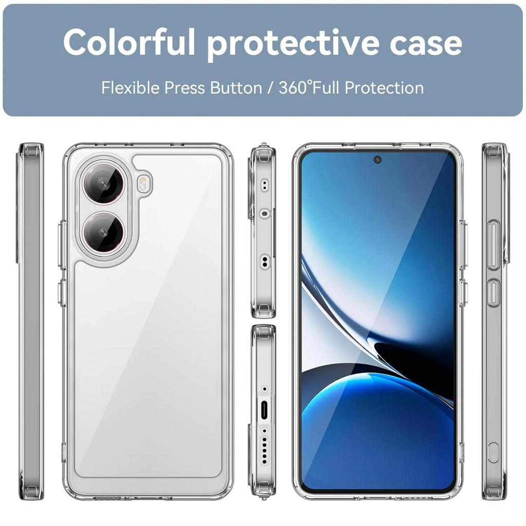 Phone Case For Xiaomi Redmi Turbo 4 , Clear Transparent Phone Case Cover For Xiaomi Redmi Turbo 4