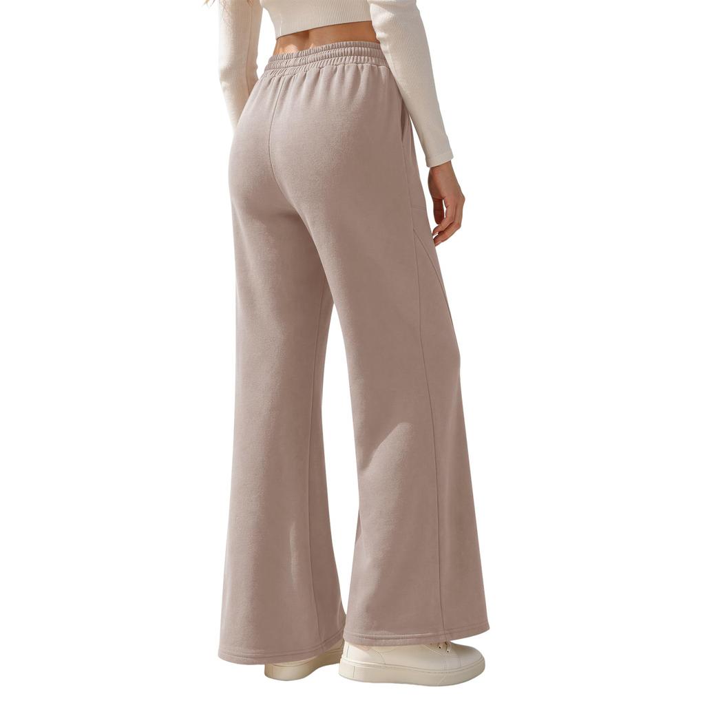 Women's Wide Leg Sweatpants Casual Athletic Pants for Spring and Fall