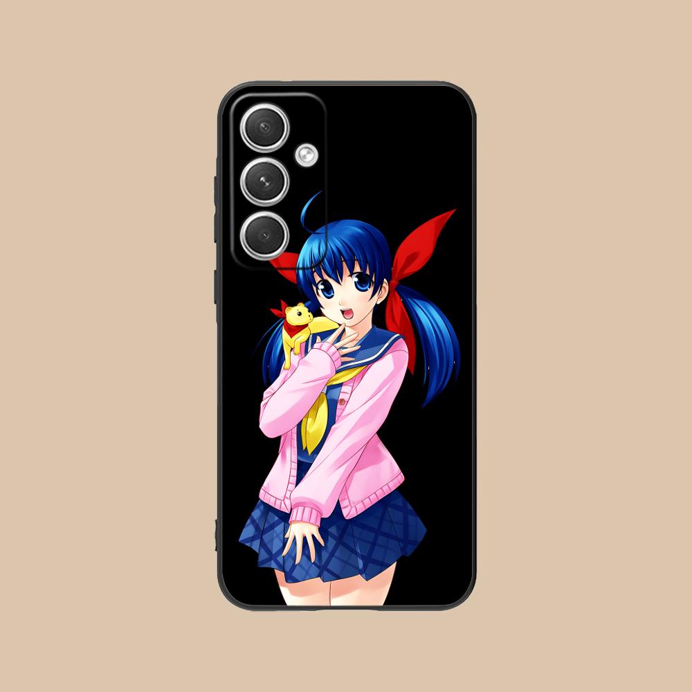 Fatal Fury Hotaru Futaba Phone Case for Samsung Galaxy S26 S25 S24 S23 S22 S21 S20 Note20 Plus FE Ultra Colorful Cover Luxury