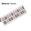 Nail Sticker Self-Adhesive Eco-friendly Paper Nail Art Stickers Decals for Beauty
